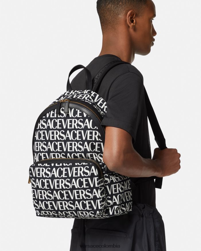 hombres mochila integral Versace imprimir 2RP40F1493 bolsas