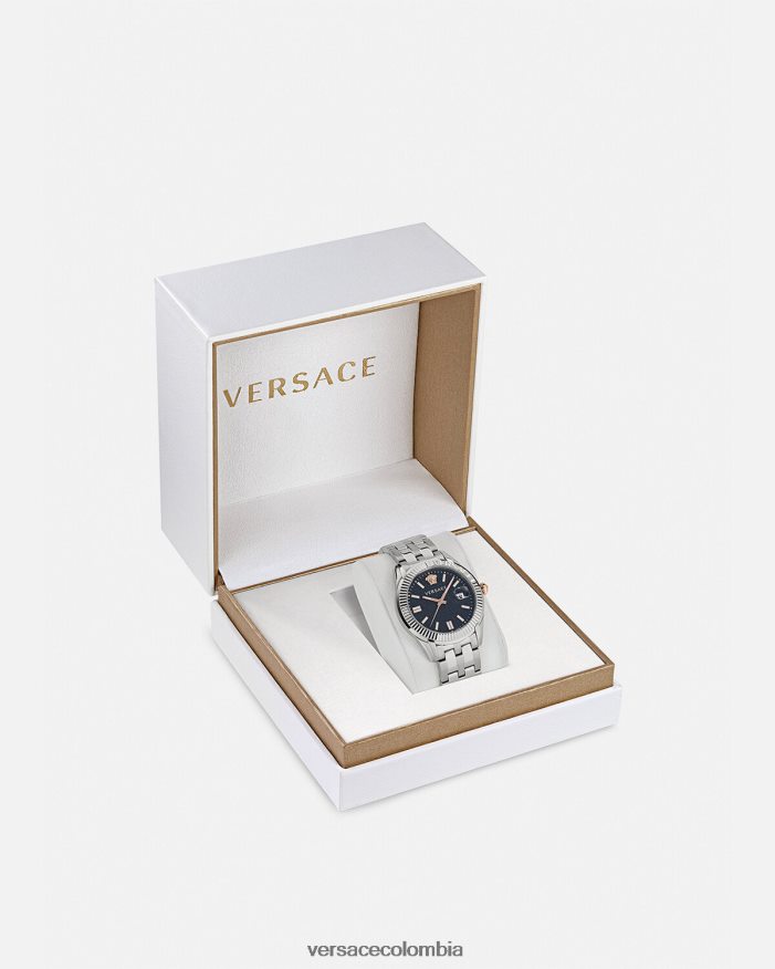 hombres reloj greca Versace pnul 2RP40F1713 accesorios