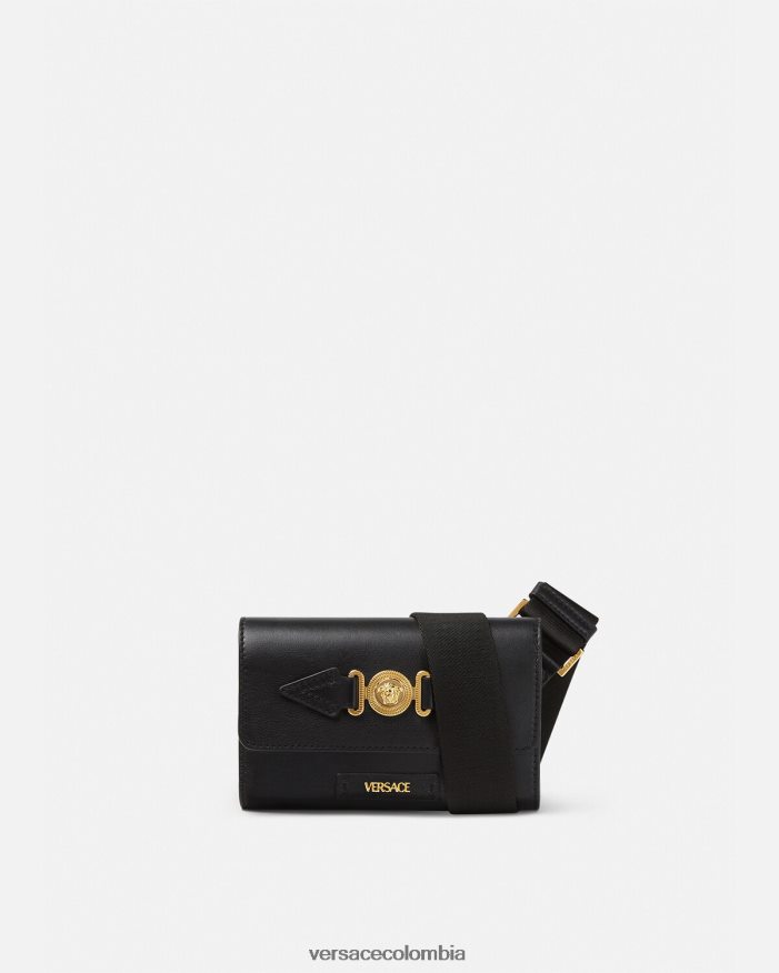 hombres riñonera con Medusa Biggie Versace negro 2RP40F1470 bolsas