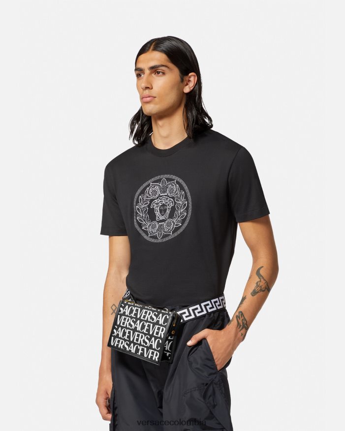 hombres riñonera integral Versace imprimir 2RP40F1501 bolsas