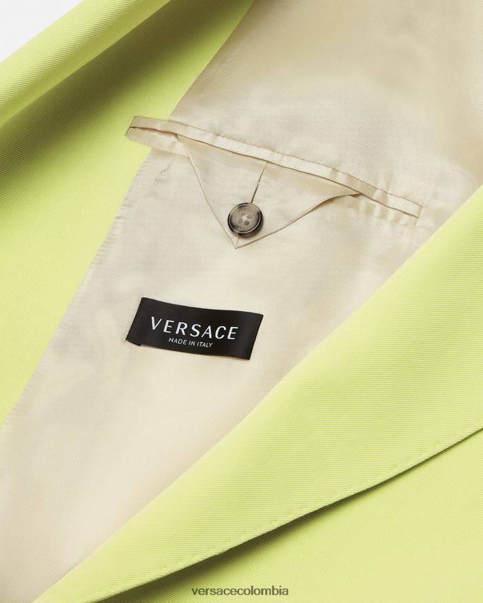 hombres abrigo cruzado Versace cal 2RP40F1233 ropa