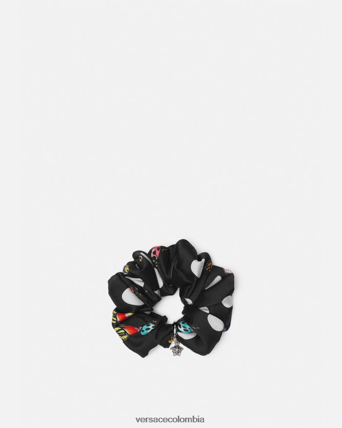 mujer scrunchie de mariposas Versace imprimir 2RP40F861 accesorios