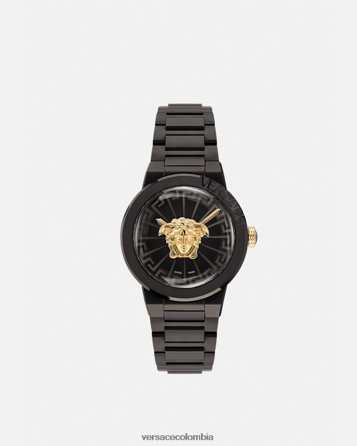 mujer reloj infinito medusa Versace negro 2RP40F994 accesorios