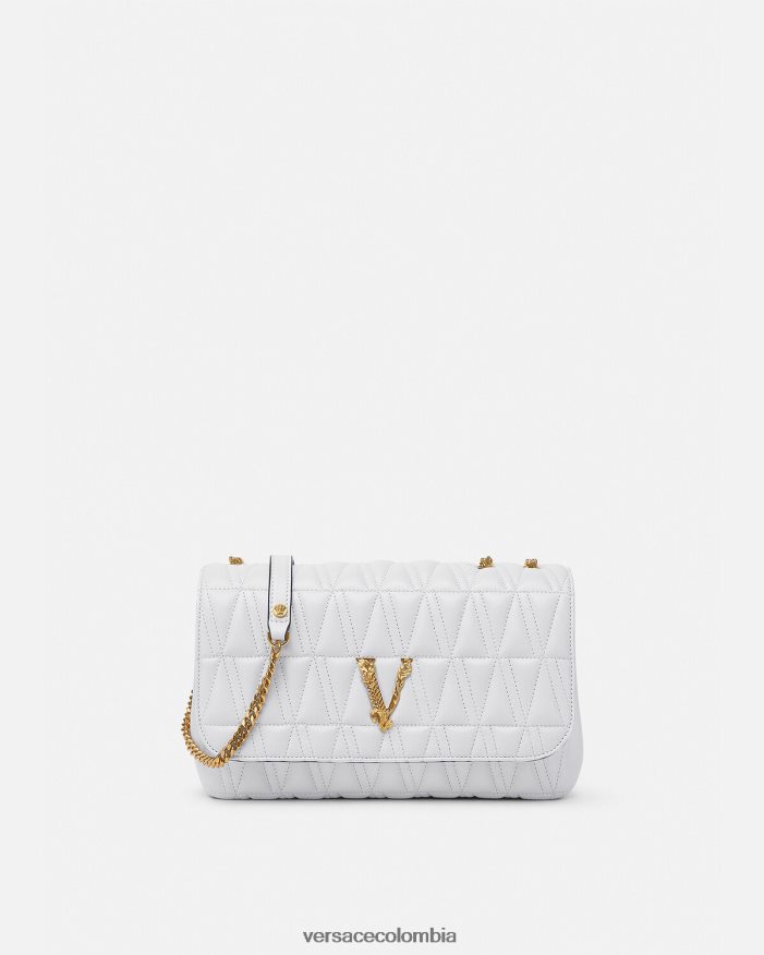 mujer bolso de hombro virtus Versace blanco 2RP40F366 bolsas