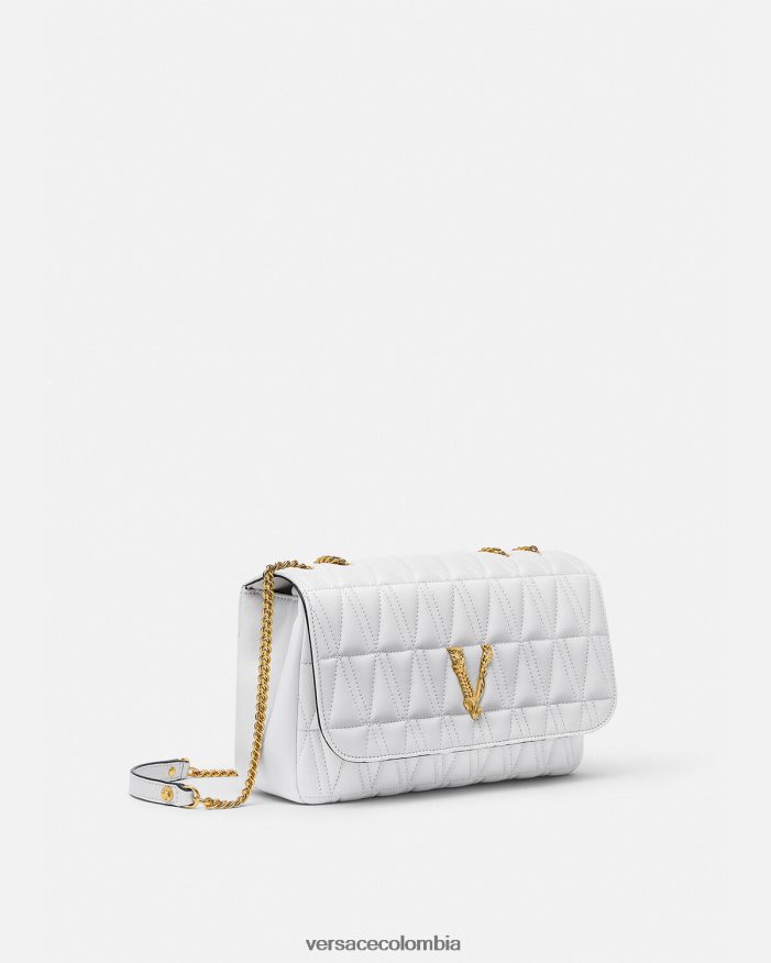 mujer bolso de hombro virtus Versace blanco 2RP40F366 bolsas