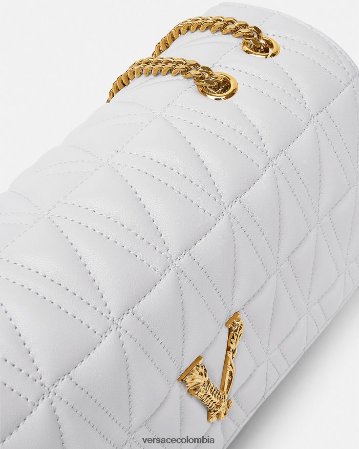 mujer bolso de hombro virtus Versace blanco 2RP40F366 bolsas