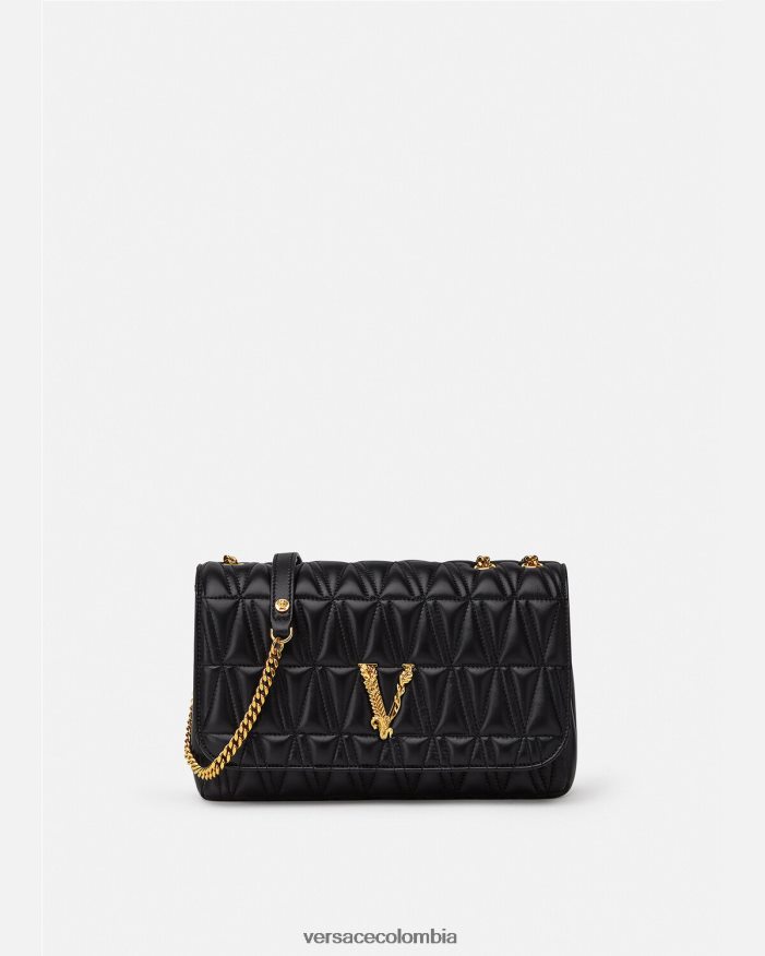 mujer bolso de hombro virtus Versace negro 2RP40F365 bolsas