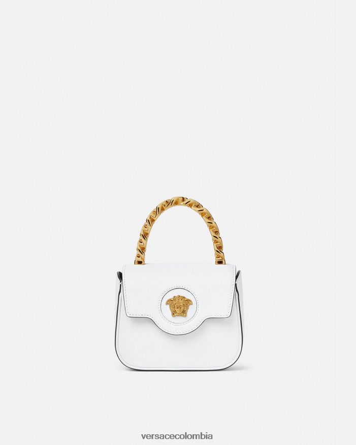 mujer bolso mini con medusa Versace blanco 2RP40F312 bolsas