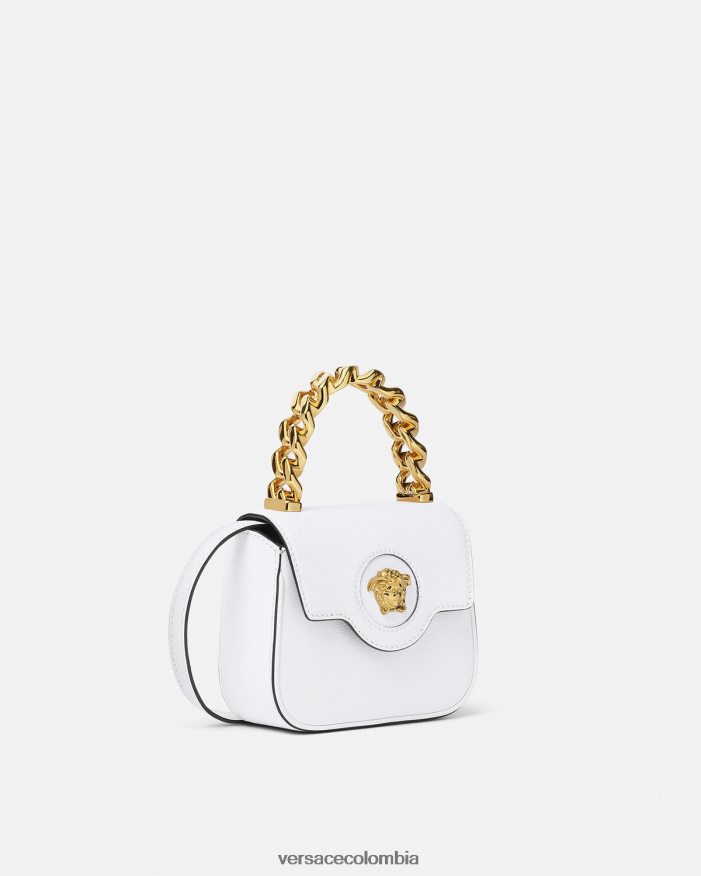 mujer bolso mini con medusa Versace blanco 2RP40F312 bolsas