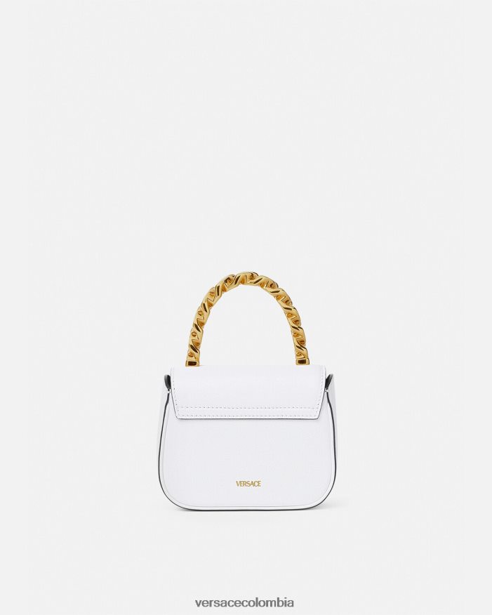 mujer bolso mini con medusa Versace blanco 2RP40F312 bolsas