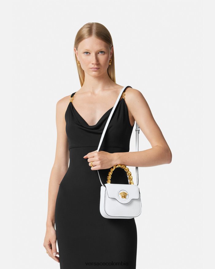 mujer bolso mini con medusa Versace blanco 2RP40F312 bolsas