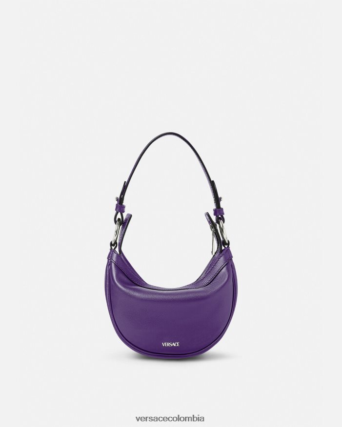 mujer bolso hobo mini repetido Versace Violeta 2RP40F296 bolsas