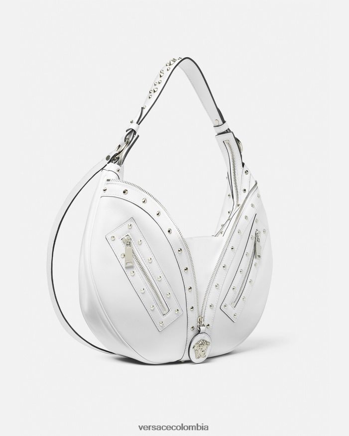 mujer bolso hobo repetido Versace blanco 2RP40F290 bolsas