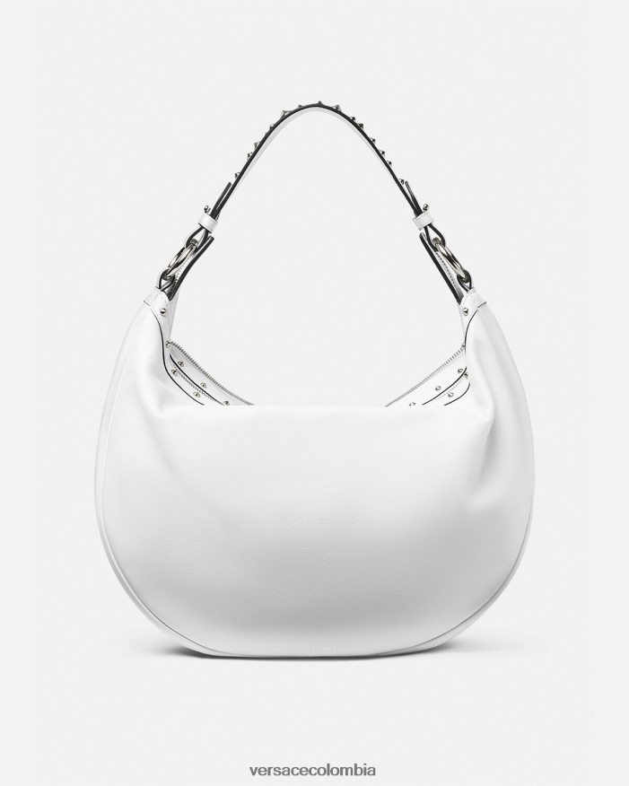 mujer bolso hobo repetido Versace blanco 2RP40F290 bolsas