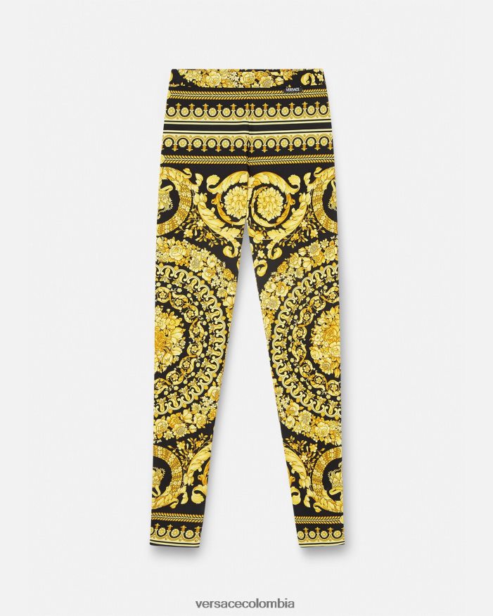 mujer leggings barrocos Versace imprimir 2RP40F199 ropa