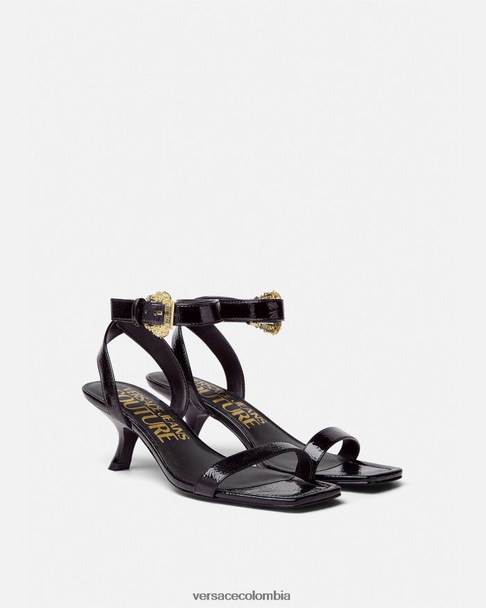 mujer sandalias fiona barrocas Versace negro 2RP40F2258 zapato