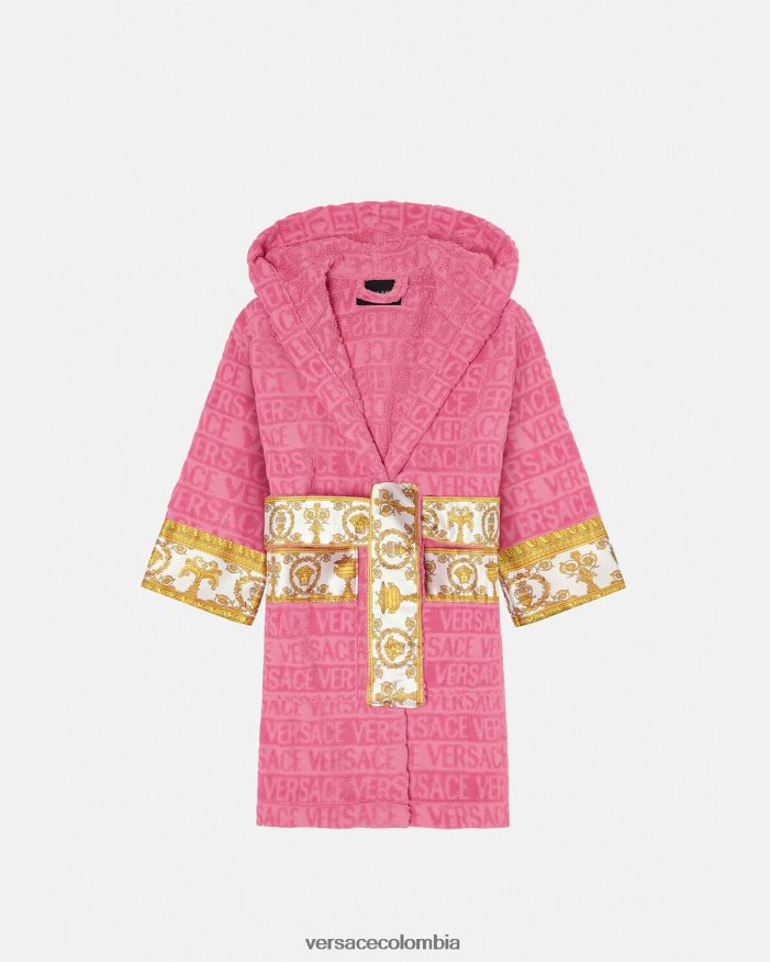 niños bata de baño Versace rosa 2RP40F2065 ropa