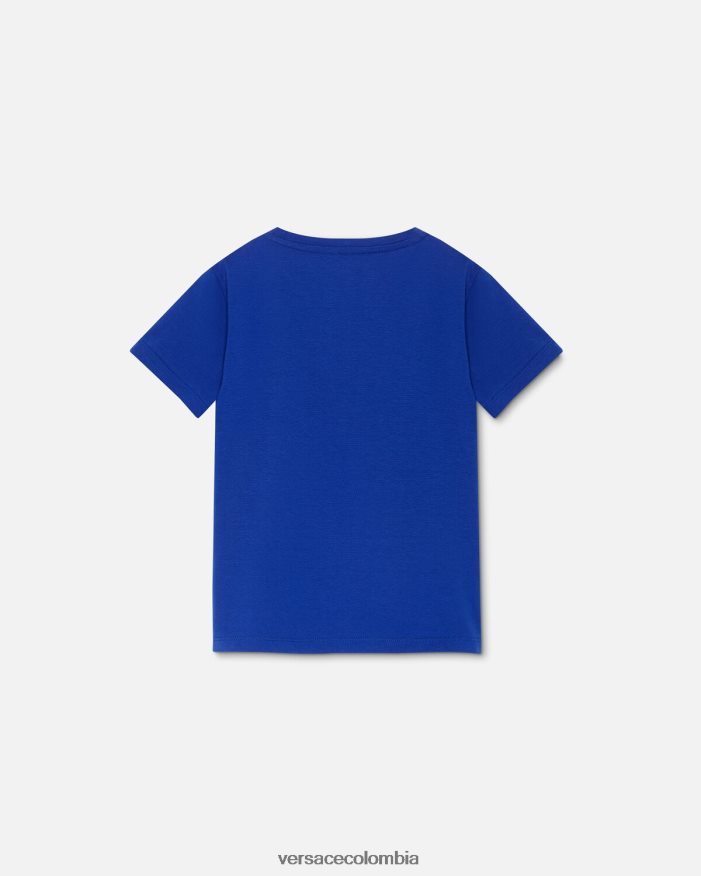 niños camiseta le maschere Versace azul 2RP40F2121 ropa