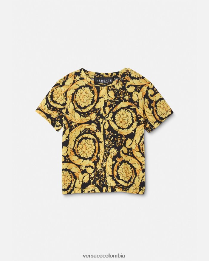 niños camiseta para bebé barroco Versace imprimir 2RP40F1859 ropa