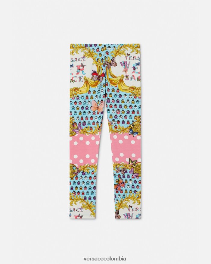 niños leggings de mariposas Versace imprimir 2RP40F1942 ropa