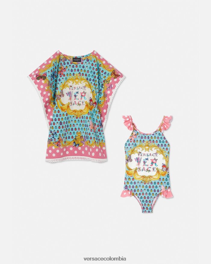 niños encubrimiento de mariposas Versace imprimir 2RP40F1944 ropa